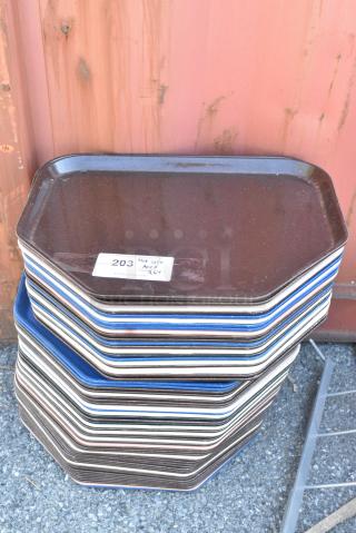 64 Food Trays. 64 Times Your Bid!