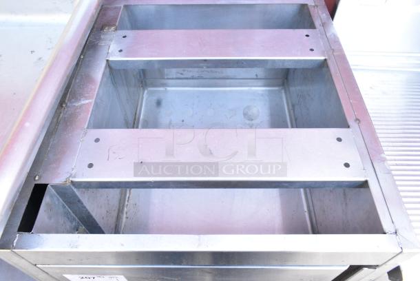 Stainless Steel Single Door Cabinet. No Countertop - Image 3 of 4