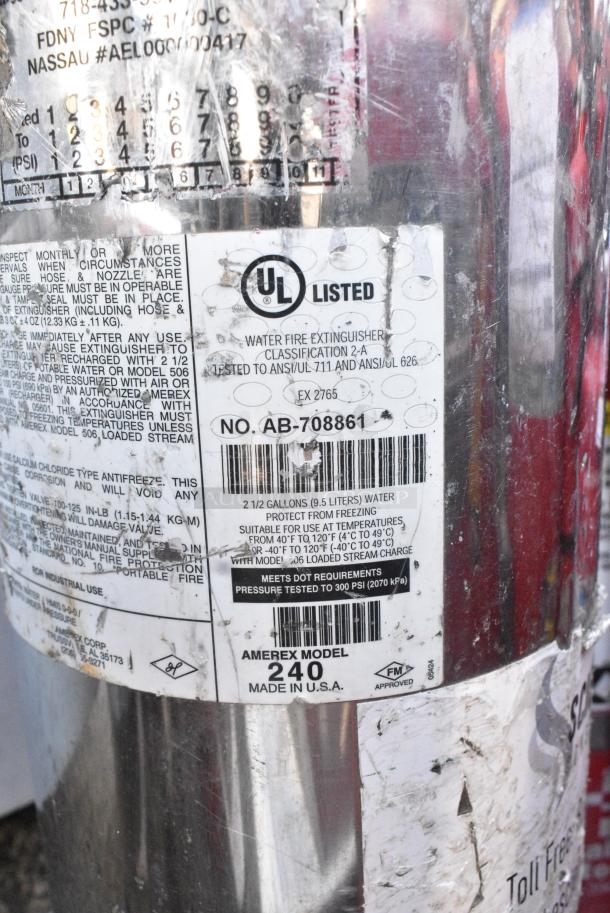 17 Various Fire Extinguishers. 17 Times Your Bid! Buyer Must Pick Up - We Will Not Ship This Item. - Image 5 of 15