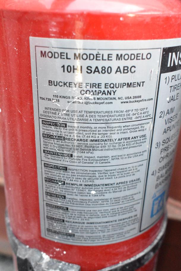 17 Various Fire Extinguishers. 17 Times Your Bid! Buyer Must Pick Up - We Will Not Ship This Item. - Image 15 of 15