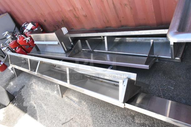 8 Various Wall Mount Shelves. 8 Times Your Bid! - Image 2 of 4