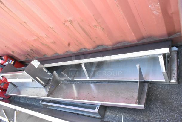 8 Various Wall Mount Shelves. 8 Times Your Bid! - Image 3 of 4