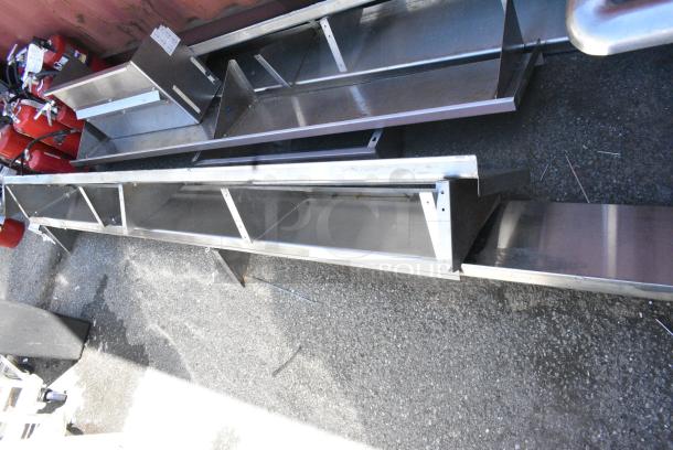 8 Various Wall Mount Shelves. 8 Times Your Bid! - Image 4 of 4