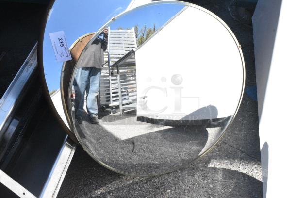 2 Round Mirrors. 2 Times Your Bid! - Image 2 of 3