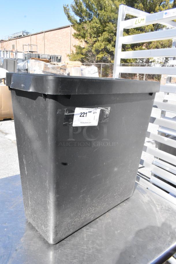 Black Poly Bin - Image 2 of 4