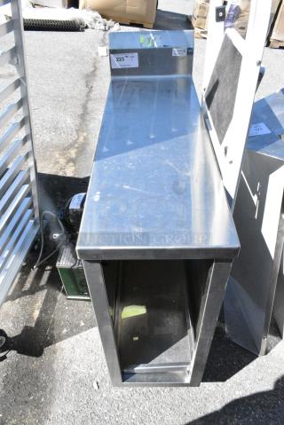 Stainless Steel Table w/ Under Shelf.