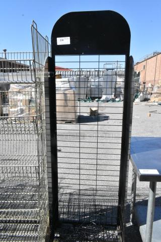 Black Display Rack