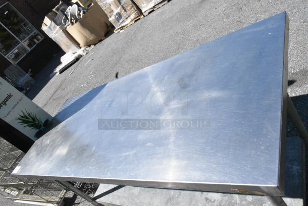 Stainless Steel Table w/ Metal Under Shelf. - Image 5 of 5