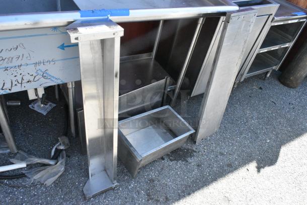5 Various Metal Items Including Drawer and Panels. 5 Times Your Bid! - Image 1 of 6