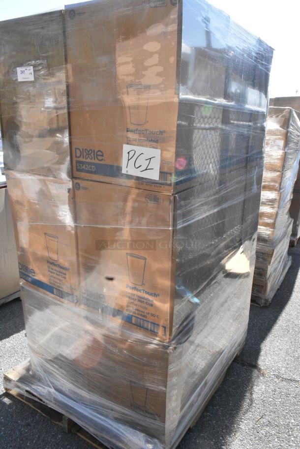 18 BRAND NEW! Boxes of Dixie 5342CD Perfectouch Paper Hot Cups, 12 Oz. 18 Times Your Bid! - Image 3 of 5