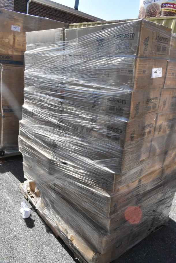 60 BRAND NEW! Boxes of Service Ideas ADISPWSTD SAN ‘N’ SERV Touchless Hand Sanitizer Floor Dispenser, White. 60 Times Your Bid! - Image 3 of 7