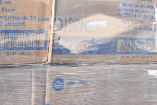 18 BRAND NEW! Boxes of Dixie 5342CD Perfectouch Paper Hot Cups, 12 Oz. 18 Times Your Bid! - Image 5 of 5