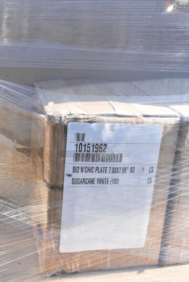 4 BRAND NEW! Boxes Including Winco 64030 Benchmark Sneeze Guard, Recharge Candle Kit, SlidingLid Ice Caddy, 10151962 Bio N Chic Plates. 4 Times Your Bid! - Image 7 of 12
