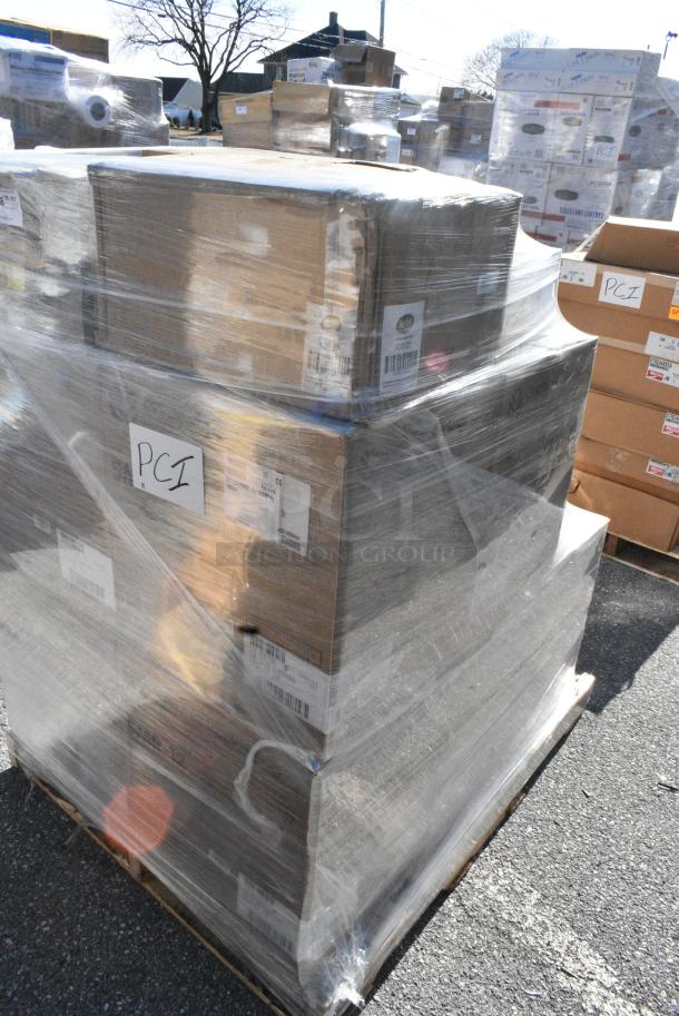 17 BRAND NEW! Boxes Including TableCraft 100121 Straws, 44CI-261 Kraft Cups, Paper Hot Cups, 10312458 Straw Paper 7-3/4" Jumbo Blue. 17 Times Your Bid! - Image 3 of 14
