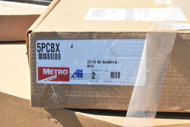 8 BRAND NEW SCRATCH AND DENT! Items Including Metro MX2448G MetroMax i Open Grid Shelf with Removable Mat 24" x 48", Metro XTR2448XEA Metromax iQ Drying Rack for Cutting Boards, Pans, and Trays 24" x 48" x 6", Metro XTR2448XE Metromax iQ Drying Rack for Cutting Boards, Pans, and Trays 24" x 48" x 6", Metro MX63UP MetroMax iQ Mobile Polymer Post, Metro 5PCBX 5" MetroMax iQ Polymer Swivel Stem Caster with Brake. 8 Times Your Bid! - Image 5 of 10