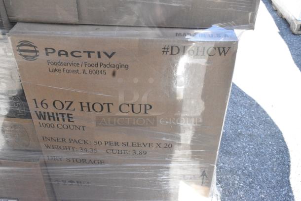 17 BRAND NEW SCRATCH AND DENT! Items Including Bowl Serving 128 oz, Pactiv 16 oz Hot Cups, Glass Rack. 17 Times Your Bid! - Image 7 of 9