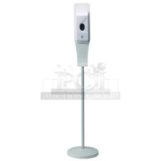 60 BRAND NEW! Boxes of Service Ideas ADISPWSTD SAN ‘N’ SERV Touchless Hand Sanitizer Floor Dispenser, White. 60 Times Your Bid!