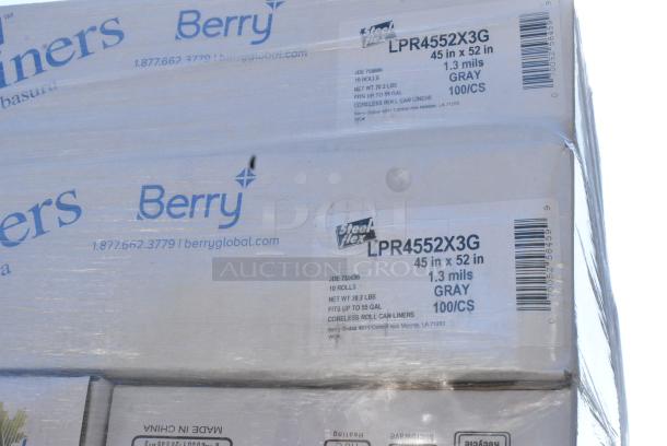 42 BRAND NEW SCRATCH AND DENT! MB-953B Take Out Containers, Steel-flex LPR4552X3G Can Liners. 42 Times Your Bid! - Image 6 of 7