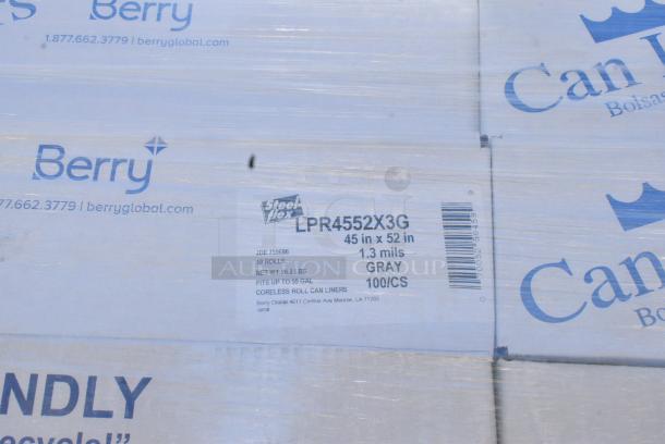 42 BRAND NEW SCRATCH AND DENT! MB-953B Take Out Containers, Steel-flex LPR4552X3G Can Liners. 42 Times Your Bid! - Image 7 of 7