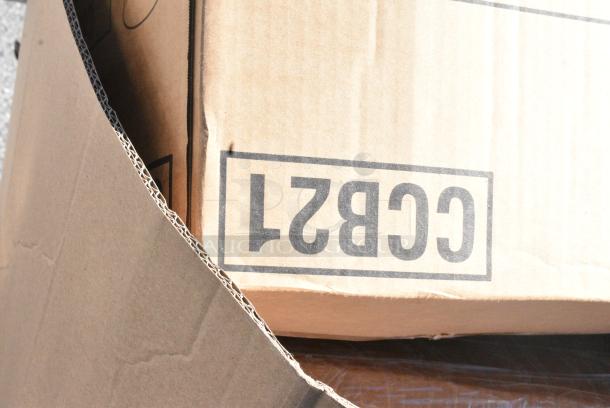 13 BRAND NEW SCRATCH AND DENT! Items Including 5002DNAP Choice White 2-Ply Dinner Napkin 17" x 15" - 3000/Case, 394365M Noble Products Powder-Free Disposable Clear Vinyl Gloves for Foodservice - Medium - 1000/Case, 966UPWIDEKFT OneUp by Choice Kraft 2-Ply Wide Interfold 6 1/2" x 8 1/2" Dispenser Napkin - 6000/Case, 485UJ7TN Choice 7 3/4" Jumbo Clear Unwrapped Straw. 13 Times Your Bid! - Image 12 of 12