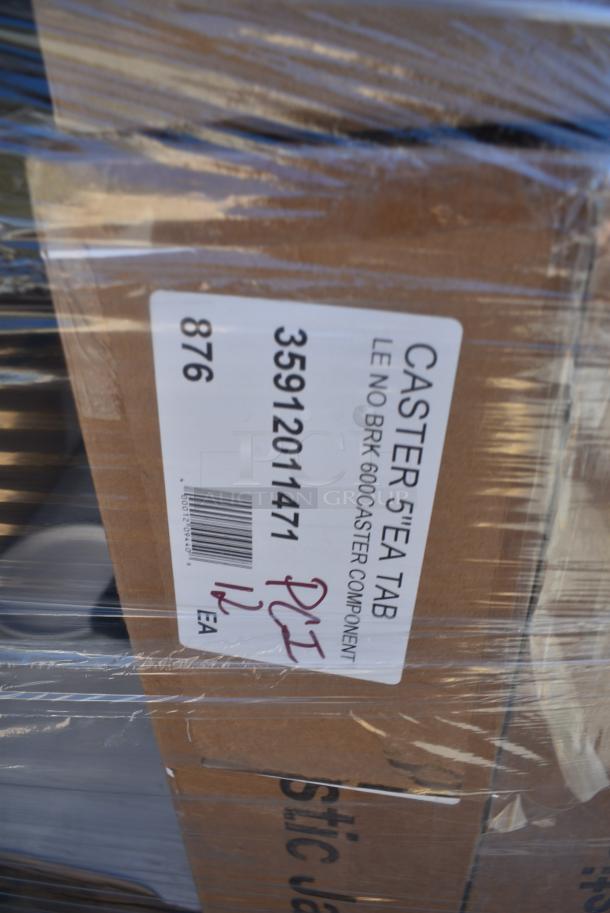30 BRAND NEW SCRATCH AND DENT! Items Including STR-PQ-8W American Louver Company Stratus White Plaque Diffuser with 8" Neck STR-PQ-8W, 35912011471 CASTER 5"EA TABLE NO BRK 600CASTER COMPONEN. 30 Times Your Bid! - Image 6 of 9
