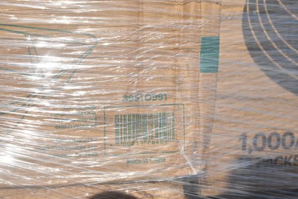 35 BRAND NEW SCRATCH AND DENT! Items Including 500CC24 Choice Clear PET Customizable Plastic Cold Cup - 24 oz. - 600/Case, 500L1020BHT Choice Black Hot Paper Cup Travel Lid with Hinged Tab for 10-24 oz. Standard Cups and 8 oz. Squat Cups - 1000/Case, 129MCR16B Choice 16 oz. Black 6 1/4" Round Microwavable Heavy Weight Container with Lid - 150/Case, 395TO991 EcoChoice 9" x 9" x 3" Compostable No PFAS Added Bamboo / Bagasse 1 Compartment Take-Out Box - 200/Case, 500L1020BHT Choice Black Hot Paper Cup Travel Lid with Hinged Tab for 10-24 oz. Standard Cups and 8 oz. Squat Cups - 1000/Case, 128HD12COMBO Choice Heavy Duty 12 oz. Microwavable Translucent Plastic Deli Container and Lid Combo Pack - 240/Case. 35 Times Your Bid! - Image 10 of 16