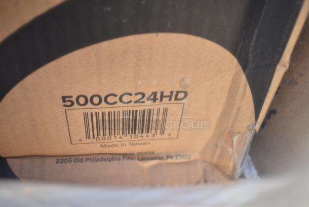 30 BRAND NEW SCRATCH AND DENT! Items Including 347RP10WHSS Visions Wave 10" White Plastic Plate - 144/Case, 130BFORKWP Choice Individually Wrapped Medium Weight Black Polypropylene Plastic Fork - 1000/Case, 500CC24HD 24 oz. Plastic Cold Cup - Designed for Use Without Lids - 600/Case, 3 130BFORK Choice Individually Wrapped Medium Weight Black Polypropylene Plastic Fork - 1000/Case, Choice Poly Gloves, 129MCR16B Choice 16 oz. Black 6 1/4" Round Microwavable Heavy Weight Container with Lid - 150/Case, Choice Deli Sheet. 30 Times Your Bid! - Image 9 of 19