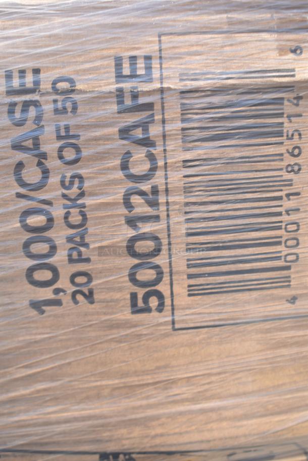 38 BRAND NEW SCRATCH AND DENT! Items Including 4 612LOB225LBC Choice 2.25 lb. Oblong Foil Take-Out Container with Board Lid - 250/Case, 347RP10BKSS Visions Wave 10" Black Plastic Plate - 144/Case, 50012CAFE Choice 12 oz. Café Print Poly Paper Hot Cup - 1000/Case, Dinnerware Set, 50012W CUP 12oz PAP HOT WHITE 1M LID 500L1020B/W, 612FS7800 Choice Full Size Foil Steam Table Pan Medium 2 3/16" Depth - 50/Case, 129MCR32B Choice 32 oz. Black Round Microwavable Heavy Weight Container with Lid 7 1/4" - 150/Case, 128HD8COMBO Choice Heavy Duty 8 oz. Microwavable Translucent Plastic Deli Container and Lid Combo Pack - 240/Case, 500MF883W3C Choice 8" x 8" 3-Compartment Microwaveable White Mineral-Filled Plastic Hinged Take-Out Container - 150/Case, 347RP10WHSLV Visions 10" White Plastic Plate with Silver Lattice Design - 120/Case. 38 Times Your Bid! - Image 9 of 20