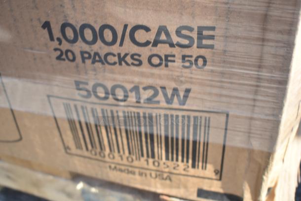 38 BRAND NEW SCRATCH AND DENT! Items Including 4 612LOB225LBC Choice 2.25 lb. Oblong Foil Take-Out Container with Board Lid - 250/Case, 347RP10BKSS Visions Wave 10" Black Plastic Plate - 144/Case, 50012CAFE Choice 12 oz. Café Print Poly Paper Hot Cup - 1000/Case, Dinnerware Set, 50012W CUP 12oz PAP HOT WHITE 1M LID 500L1020B/W, 612FS7800 Choice Full Size Foil Steam Table Pan Medium 2 3/16" Depth - 50/Case, 129MCR32B Choice 32 oz. Black Round Microwavable Heavy Weight Container with Lid 7 1/4" - 150/Case, 128HD8COMBO Choice Heavy Duty 8 oz. Microwavable Translucent Plastic Deli Container and Lid Combo Pack - 240/Case, 500MF883W3C Choice 8" x 8" 3-Compartment Microwaveable White Mineral-Filled Plastic Hinged Take-Out Container - 150/Case, 347RP10WHSLV Visions 10" White Plastic Plate with Silver Lattice Design - 120/Case. 38 Times Your Bid! - Image 11 of 20