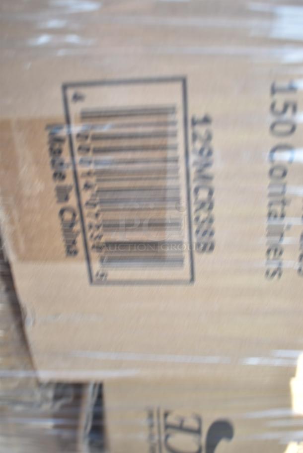 38 BRAND NEW SCRATCH AND DENT! Items Including 4 612LOB225LBC Choice 2.25 lb. Oblong Foil Take-Out Container with Board Lid - 250/Case, 347RP10BKSS Visions Wave 10" Black Plastic Plate - 144/Case, 50012CAFE Choice 12 oz. Café Print Poly Paper Hot Cup - 1000/Case, Dinnerware Set, 50012W CUP 12oz PAP HOT WHITE 1M LID 500L1020B/W, 612FS7800 Choice Full Size Foil Steam Table Pan Medium 2 3/16" Depth - 50/Case, 129MCR32B Choice 32 oz. Black Round Microwavable Heavy Weight Container with Lid 7 1/4" - 150/Case, 128HD8COMBO Choice Heavy Duty 8 oz. Microwavable Translucent Plastic Deli Container and Lid Combo Pack - 240/Case, 500MF883W3C Choice 8" x 8" 3-Compartment Microwaveable White Mineral-Filled Plastic Hinged Take-Out Container - 150/Case, 347RP10WHSLV Visions 10" White Plastic Plate with Silver Lattice Design - 120/Case. 38 Times Your Bid! - Image 14 of 20