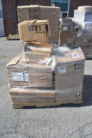 25 BRAND NEW SCRATCH AND DENT! Items Including 164TB2222 Lancaster Table & Seating 22" x 22" Cross Cast Iron Table Base Plate, Flat Auto Adjust, 164TCOLROD25 Lancaster Table & Seating 25 3/16" Standard Height Table Base Column and Rod, Noble Lemon Lance Disinfectant. 25 Times Your Bid!