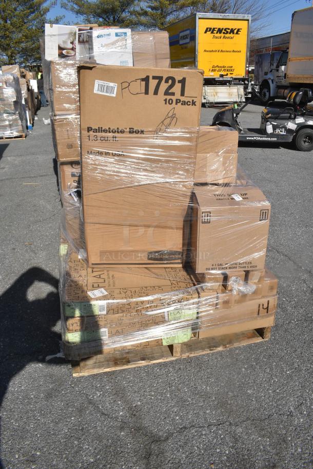 25 BRAND NEW SCRATCH AND DENT! Items Including 164TB2222 Lancaster Table & Seating 22" x 22" Cross Cast Iron Table Base Plate, Flat Auto Adjust, 164TCOLROD25 Lancaster Table & Seating 25 3/16" Standard Height Table Base Column and Rod, Noble Lemon Lance Disinfectant. 25 Times Your Bid! - Image 2 of 13