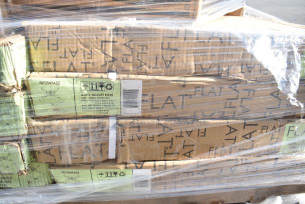 25 BRAND NEW SCRATCH AND DENT! Items Including 164TB2222 Lancaster Table & Seating 22" x 22" Cross Cast Iron Table Base Plate, Flat Auto Adjust, 164TCOLROD25 Lancaster Table & Seating 25 3/16" Standard Height Table Base Column and Rod, Noble Lemon Lance Disinfectant. 25 Times Your Bid! - Image 9 of 13