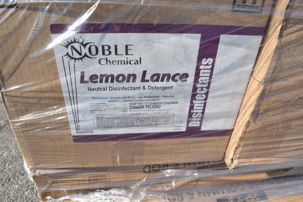 25 BRAND NEW SCRATCH AND DENT! Items Including 164TB2222 Lancaster Table & Seating 22" x 22" Cross Cast Iron Table Base Plate, Flat Auto Adjust, 164TCOLROD25 Lancaster Table & Seating 25 3/16" Standard Height Table Base Column and Rod, Noble Lemon Lance Disinfectant. 25 Times Your Bid! - Image 12 of 13