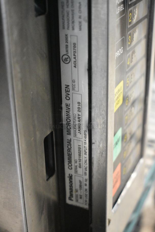 Panasonic NE-1064F Stainless Steel Countertop Microwave Oven. 115 Volts, 1 Phase. - Image 7 of 9