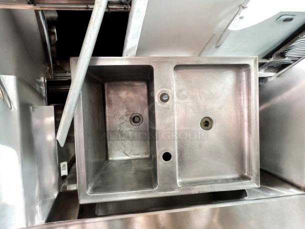 Excellent Condition Commercial Stainless Steel Double-Basin Sink - Image 2 of 5