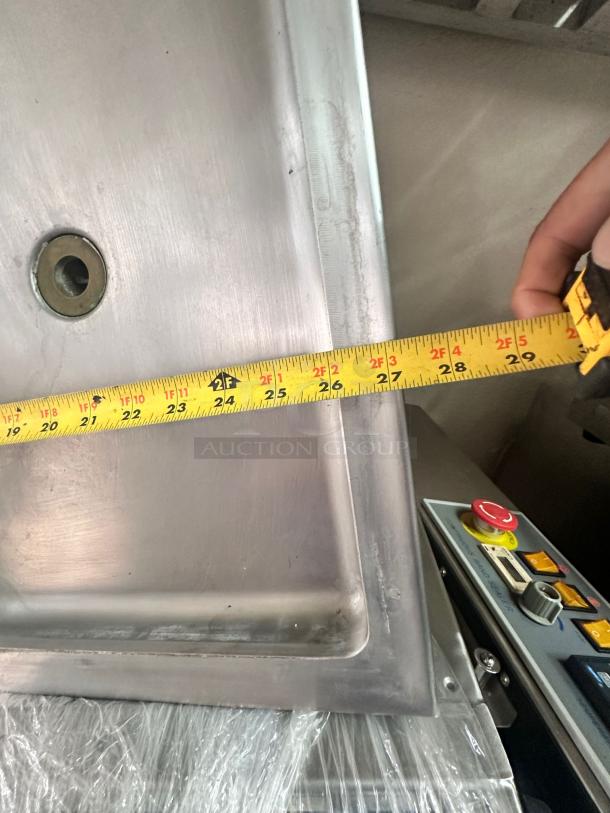 Excellent Condition Commercial Stainless Steel Double-Basin Sink - Image 5 of 5
