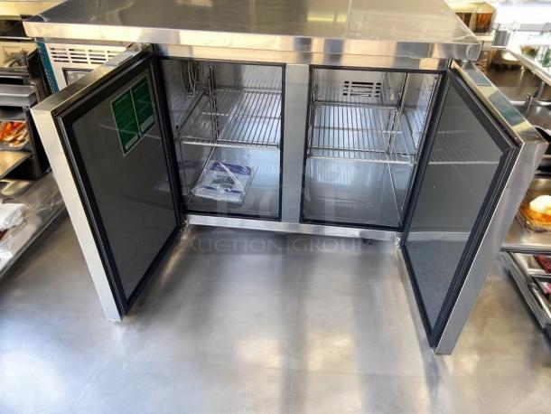 Excellent Condition Turbo Air Two-Door Stainless Steel Undercounter Refrigerator – Fully Tested & Working! - Image 5 of 6