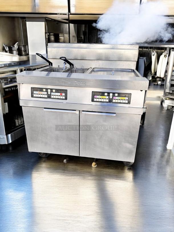 Awesome Heavy-Duty Frymaster Commercial Deep Fryer – Tested & Working! - Image 3 of 12
