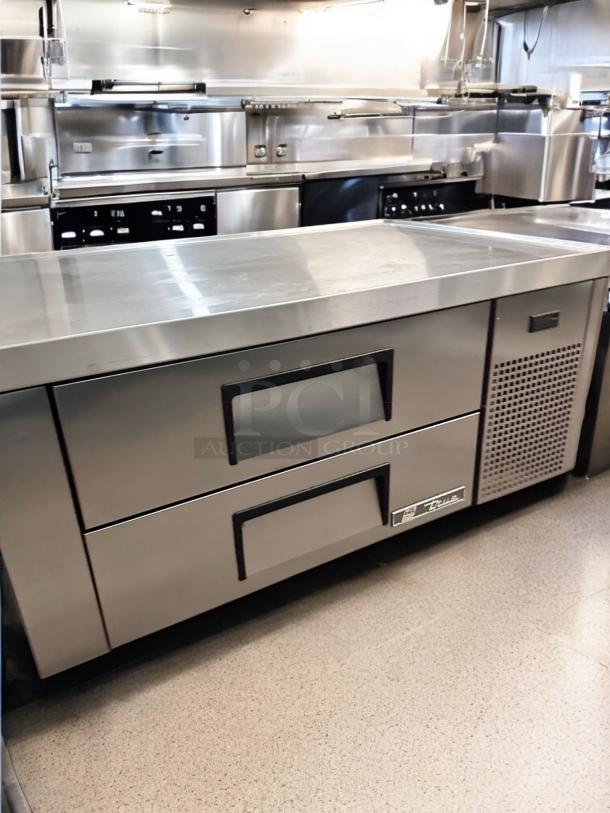 Late Model Excellent  True TRCB-48 Refrigerated Chef Base 115Volt – Tested & Working! - Image 1 of 8