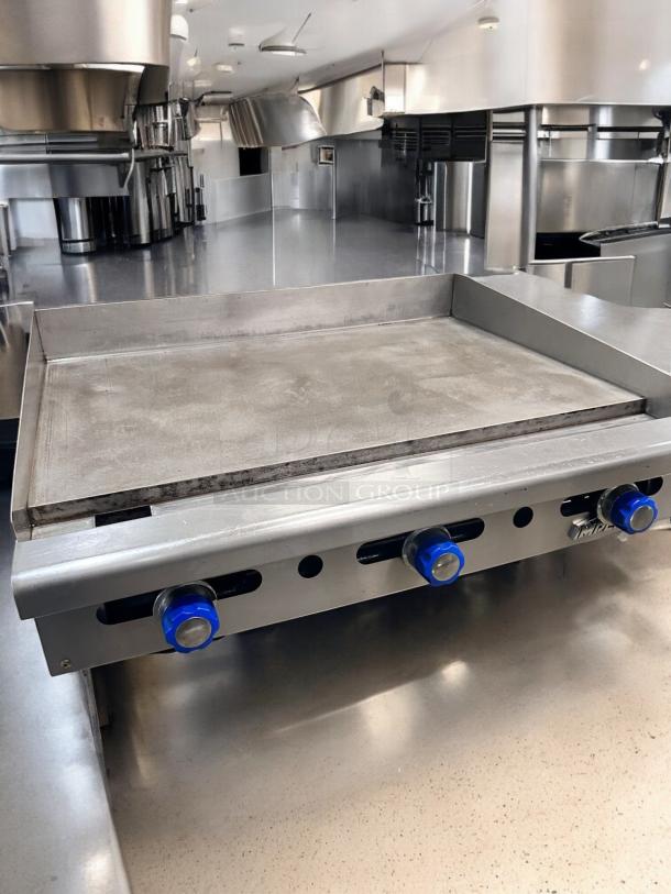 Excellent Condition Imperial IMGA-3628-1 36" Gas Griddle – Tested & Working! - Image 4 of 6