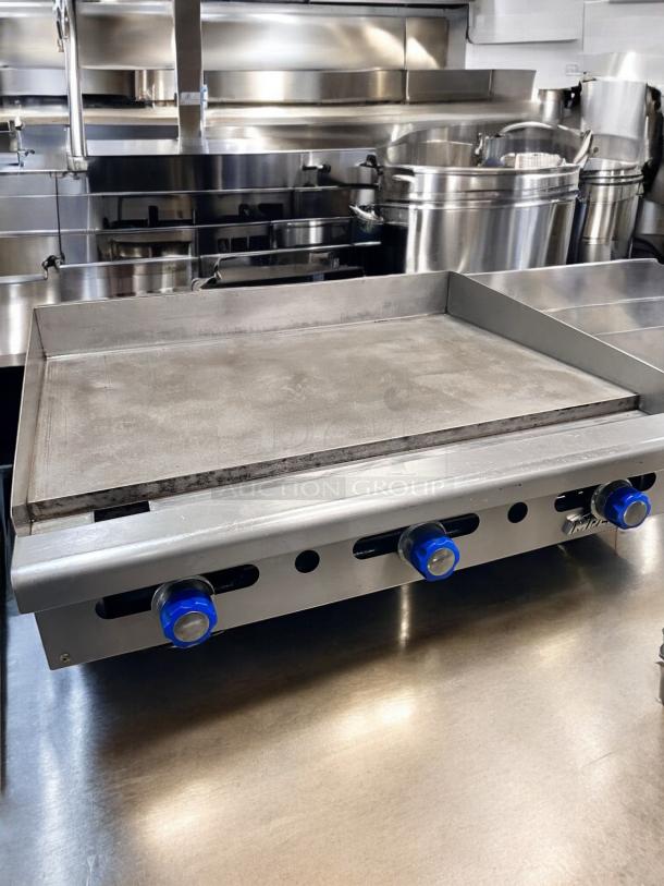 Excellent Condition Imperial IMGA-3628-1 36" Gas Griddle – Tested & Working! - Image 5 of 6