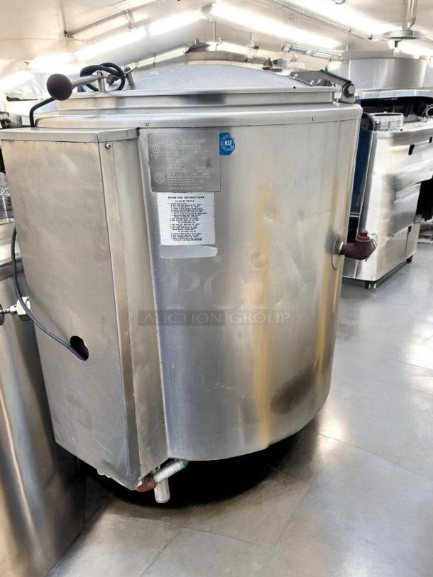 Excellent Condition Groen Commercial 40-Gallon Gas Kettle – Tested & Working! - Image 5 of 9