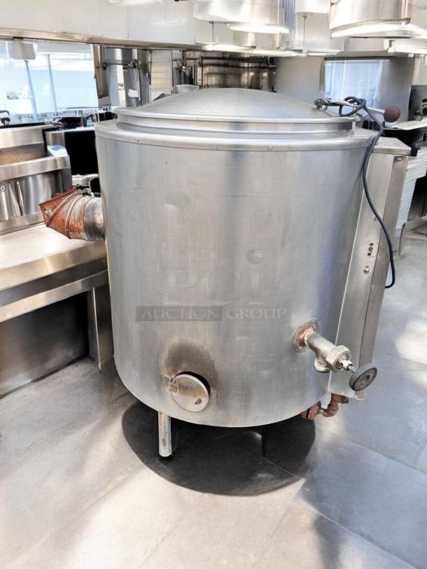 Excellent Condition Groen Commercial 40-Gallon Gas Kettle – Tested & Working! - Image 8 of 9