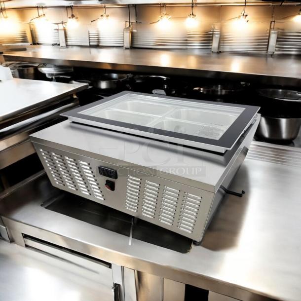 Excellent Condition Commercial Gelato Ice Cream Display Freezer – Tested & Working! - Image 1 of 13