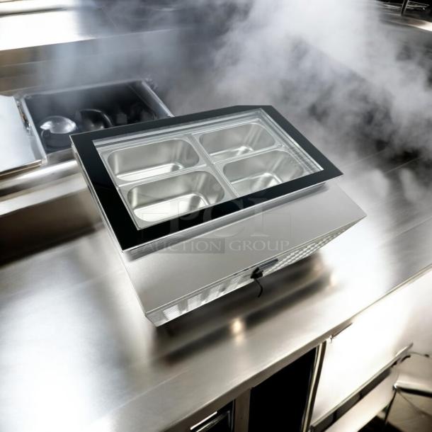 Excellent Condition Commercial Gelato Ice Cream Display Freezer – Tested & Working! - Image 3 of 13