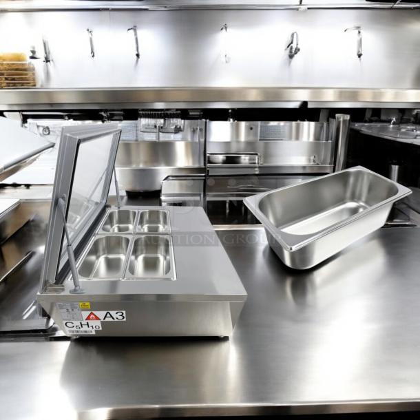 Excellent Condition Commercial Gelato Ice Cream Display Freezer – Tested & Working! - Image 5 of 13