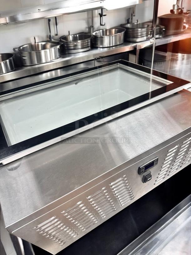 Excellent Condition Commercial Gelato Ice Cream Display Freezer – Tested & Working! - Image 10 of 13