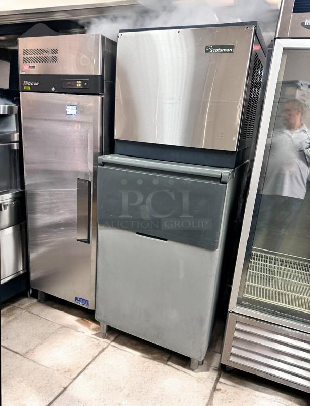 Excellent Condition Scotsman CME1056AS-3 Commercial Ice Machine with Ice Bin – Tested & Working! - Image 3 of 7