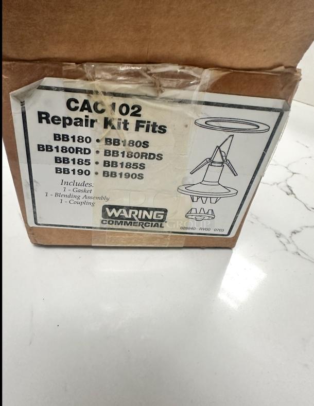 Excellent Condition Waring Commercial CAC102 Repair Kit – Complete Set! - Image 2 of 4